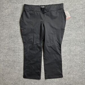 Bulwark Pants Women's XXL Black FR Flex Knit Flame Resistant Workwear Bootcut